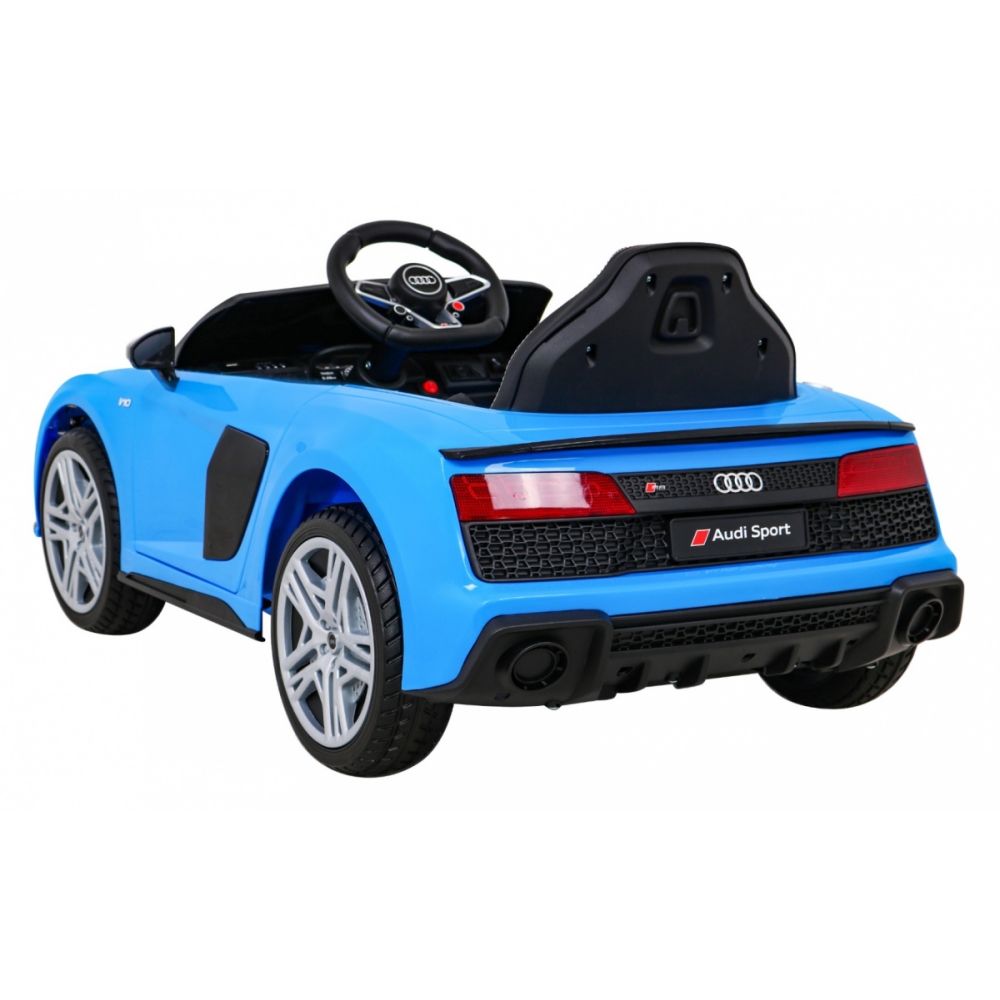 Elektromobilis Audi R8 LIFT, Blue-Elektromobiliai vaikams, Mašinos-e-vaikas