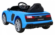 Audi R8 LIFT Samochodzik na akumulator Niebieski + Pilot + Koła EVA + MP3 + LED