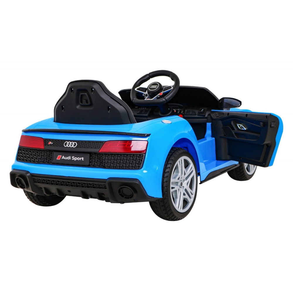 Elektromobilis Audi R8 LIFT, Blue-Elektromobiliai vaikams, Mašinos-e-vaikas