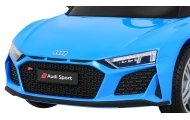 Audi R8 LIFT Samochodzik na akumulator Niebieski + Pilot + Koła EVA + MP3 + LED
