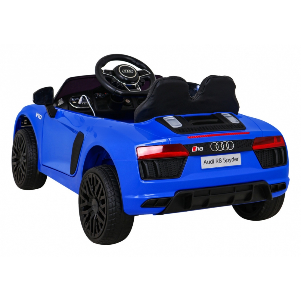Elektromobilis Audi R8, Blue-Elektromobiliai vaikams, Mašinos-e-vaikas