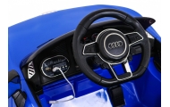 Audi R8 na akumulator dla dzieci Niebieski + Pilot + EVA + Wolny Start + MP3 LED