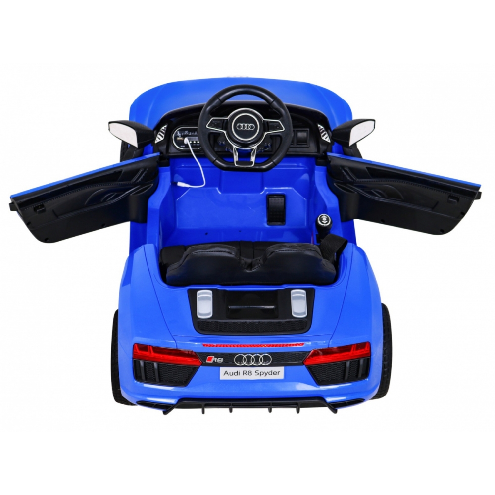 Elektromobilis Audi R8, Blue-Elektromobiliai vaikams, Mašinos-e-vaikas