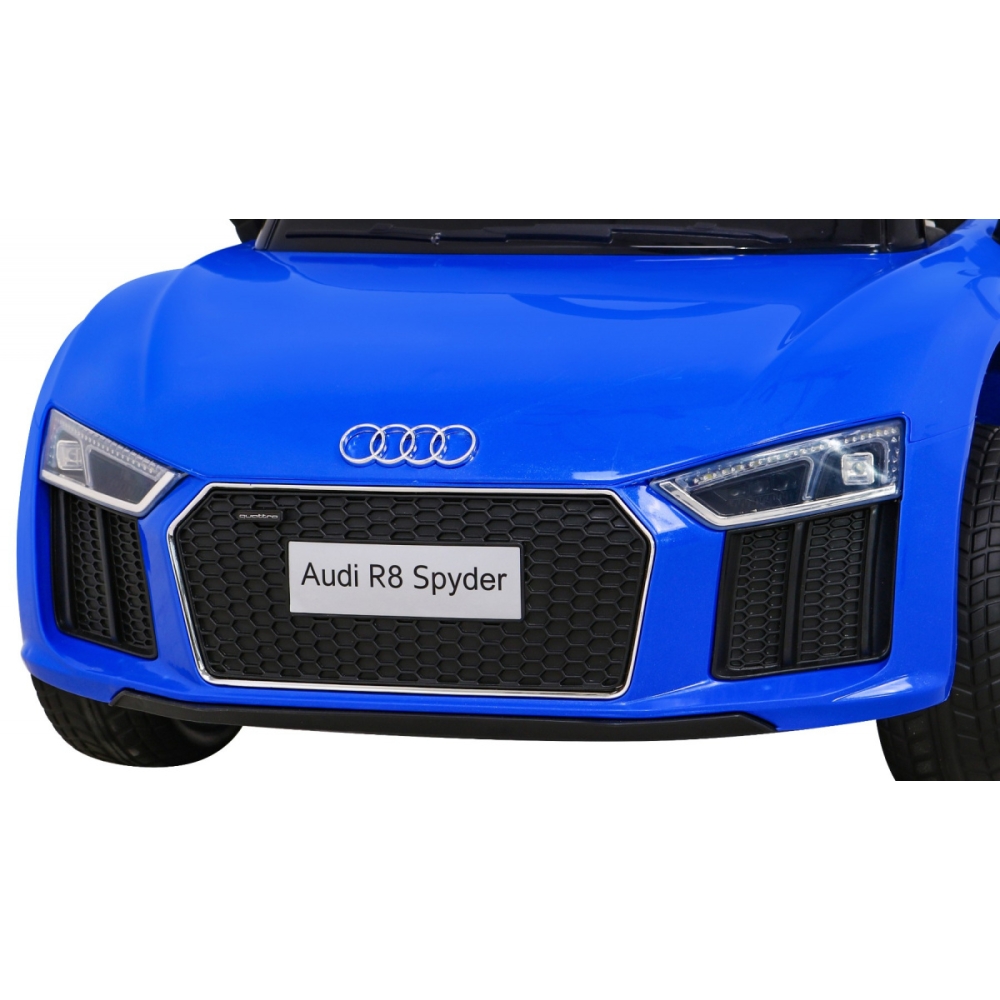 Elektromobilis Audi R8, Blue-Elektromobiliai vaikams, Mašinos-e-vaikas