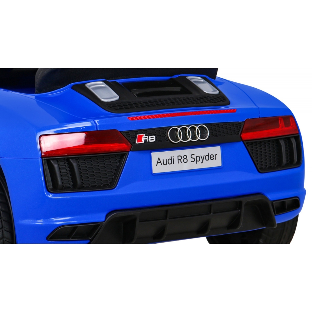 Elektromobilis Audi R8, Blue-Elektromobiliai vaikams, Mašinos-e-vaikas