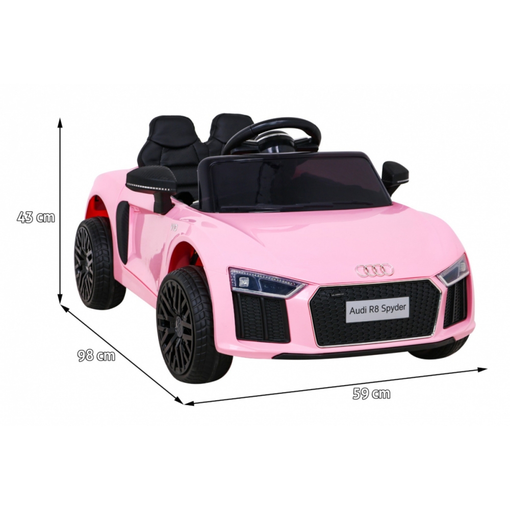 Elektromobilis Audi R8, Pink