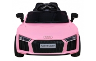 Audi R8 na akumulator dla dzieci Różowy + Pilot + EVA + Wolny Start + MP3 LED