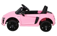 Audi R8 na akumulator dla dzieci Różowy + Pilot + EVA + Wolny Start + MP3 LED