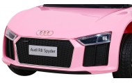 Audi R8 na akumulator dla dzieci Różowy + Pilot + EVA + Wolny Start + MP3 LED