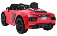 Elektromobilis Audi R8 Spyder, raudonas-Elektromobiliai vaikams, Mašinos-e-vaikas