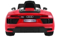 Elektromobilis Audi R8 Spyder, lakuotas raudonas-Elektromobiliai vaikams, Mašinos-e-vaikas