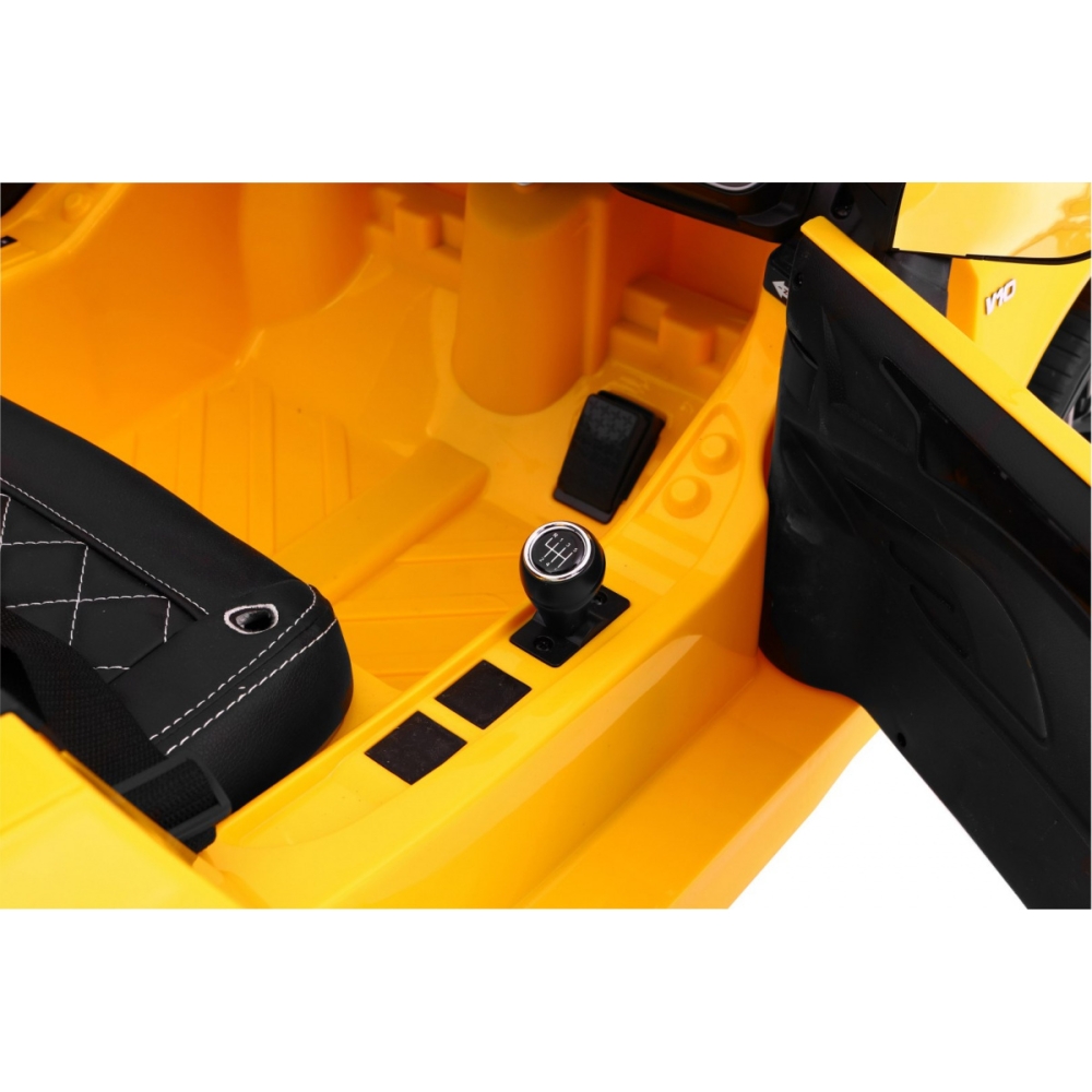 Elektromobilis Audi R8 Spyder, geltonas-Elektromobiliai vaikams, Mašinos-e-vaikas