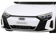 Elektromobilis Audi RS E-Tron GT, 4x4 pavara, White-Elektromobiliai vaikams, Mašinos-e-vaikas