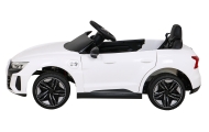 Audi RS E-Tron GT na akumulator Biały + Pilot + Napęd 4x4 + Radio MP3 + LED + EVA