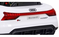 Elektromobilis Audi RS E-Tron GT, 4x4 pavara, White-Elektromobiliai vaikams, Mašinos-e-vaikas