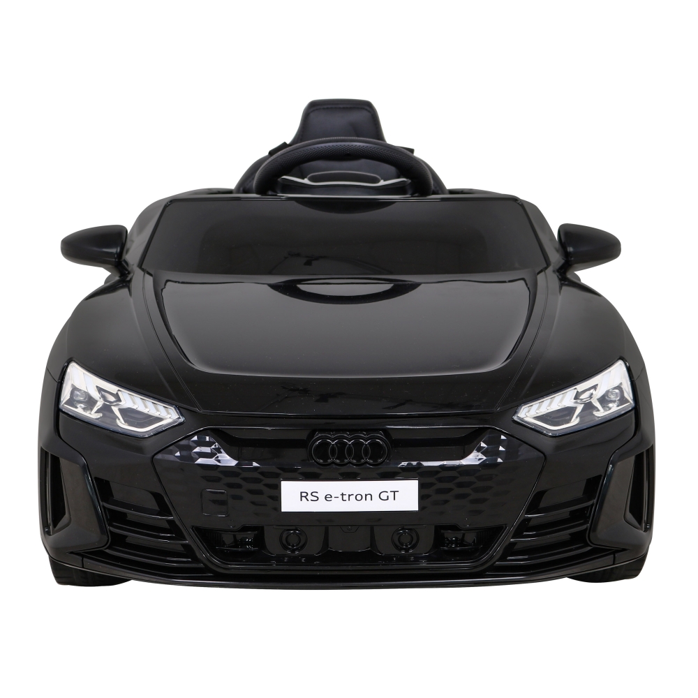 Elektromobilis Audi RS E-Tron GT, 4x4 pavara, Black-Elektromobiliai vaikams, Mašinos-e-vaikas