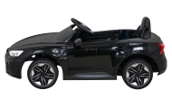 Audi RS E-Tron GT na akumulator Czarny + Pilot + Napęd 4x4 + Radio MP3 + LED + EVA
