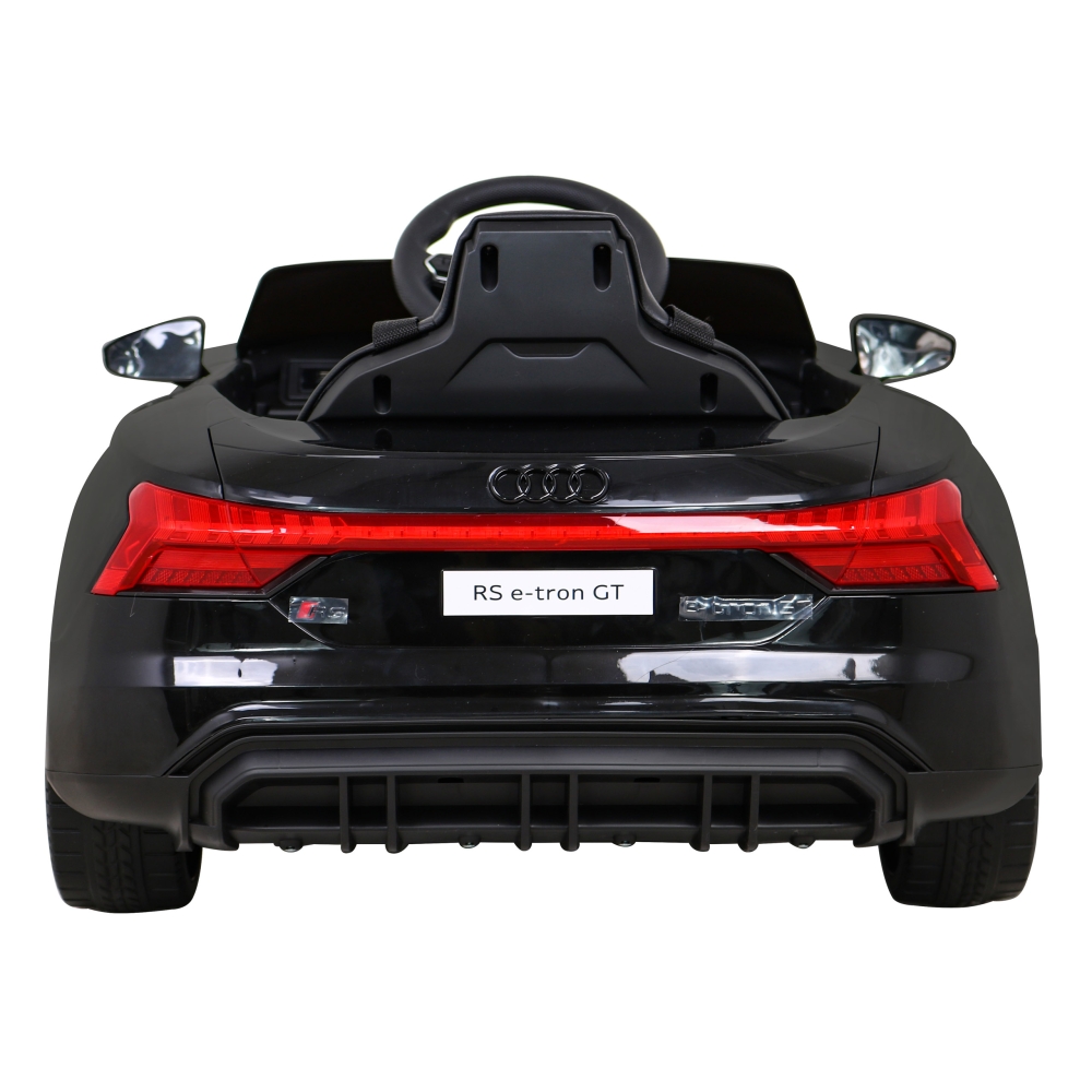 Elektromobilis Audi RS E-Tron GT, 4x4 pavara, Black-Elektromobiliai vaikams, Mašinos-e-vaikas