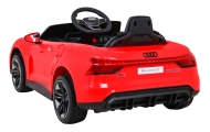 Audi RS E-Tron GT na akumulator Czerwony + Pilot + Napęd 4x4 + Radio MP3 + LED + EVA