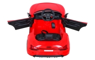 Audi RS E-Tron GT na akumulator Czerwony + Pilot + Napęd 4x4 + Radio MP3 + LED + EVA