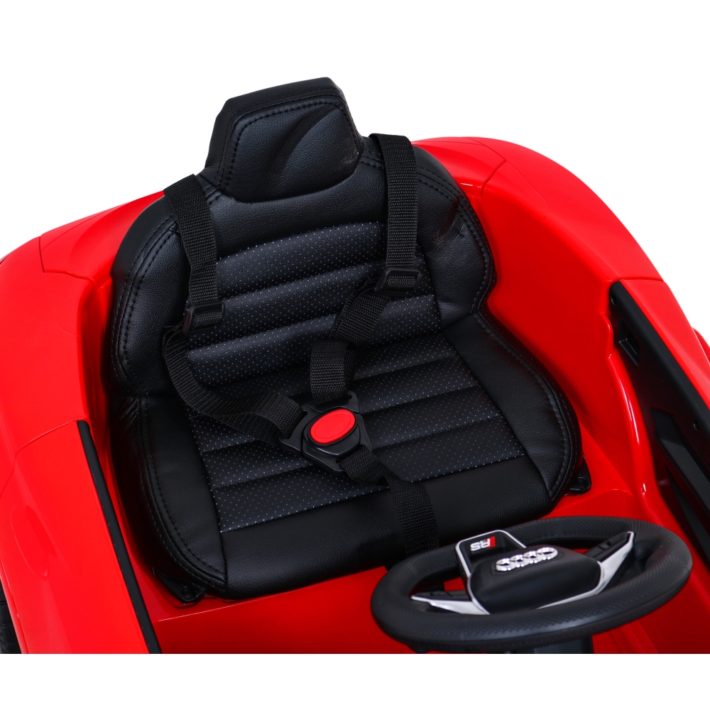 Elektromobilis Audi RS E-Tron GT, 4x4 pavara, Red-Elektromobiliai vaikams, Mašinos-e-vaikas