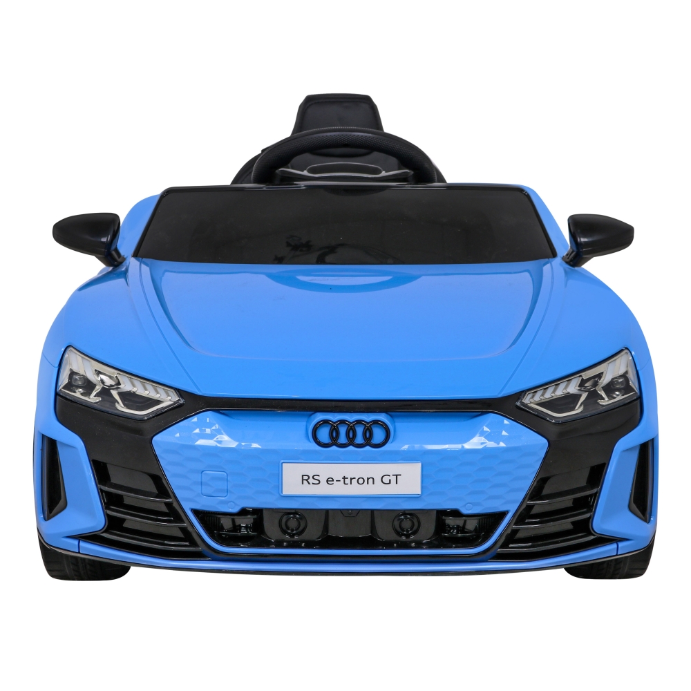 Elektromobilis Audi RS E-Tron GT, 4x4 pavara, Blue-Elektromobiliai vaikams, Mašinos-e-vaikas