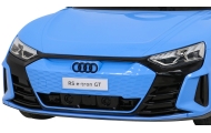 Elektromobilis Audi RS E-Tron GT, 4x4 pavara, Blue-Elektromobiliai vaikams, Mašinos-e-vaikas