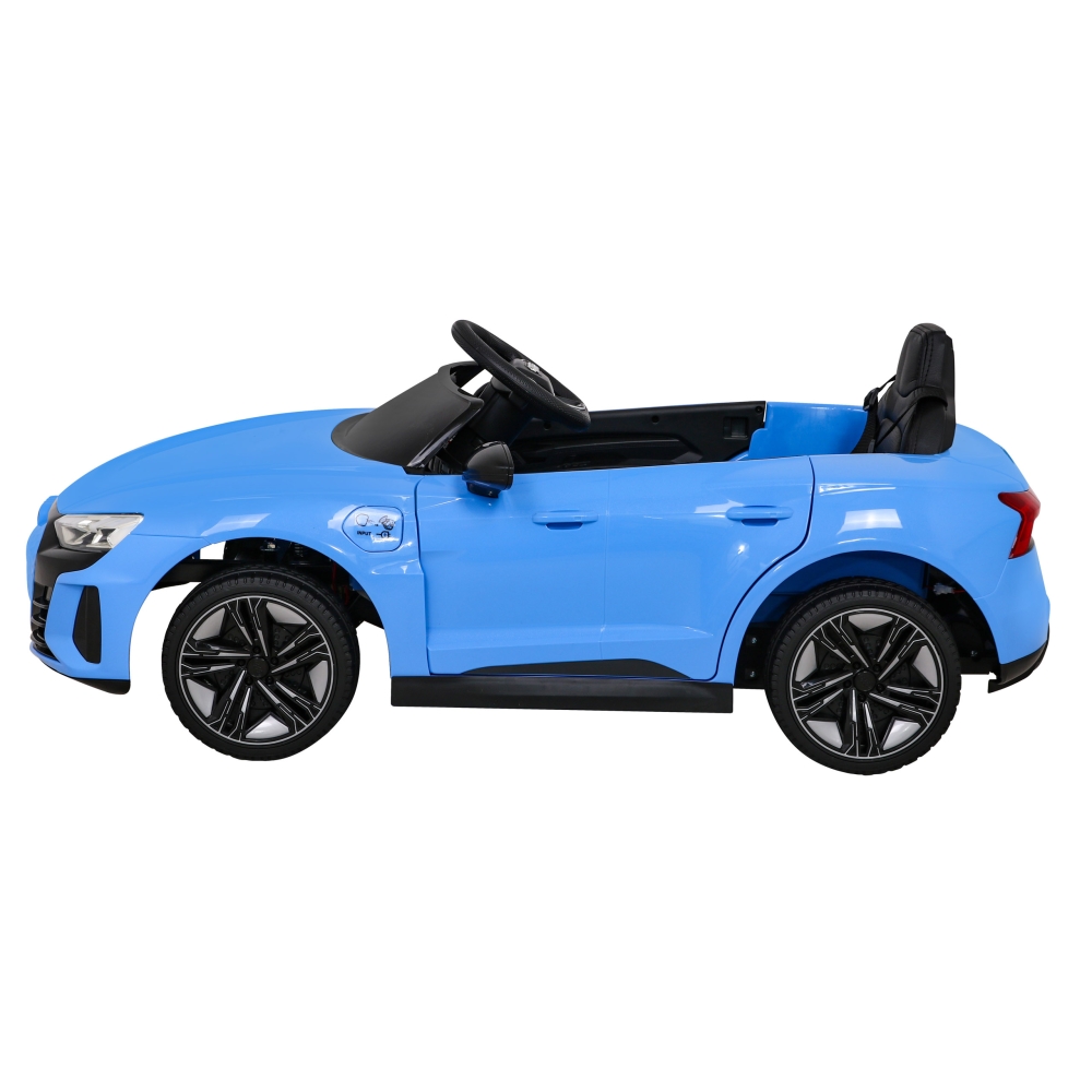 Elektromobilis Audi RS E-Tron GT, 4x4 pavara, Blue-Elektromobiliai vaikams, Mašinos-e-vaikas
