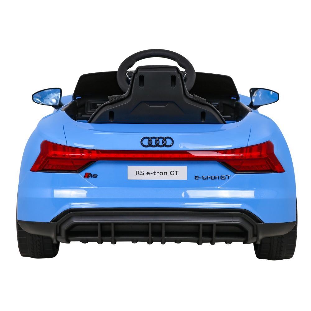 Elektromobilis Audi RS E-Tron GT, 4x4 pavara, Blue-Elektromobiliai vaikams, Mašinos-e-vaikas