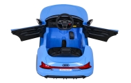 Audi RS E-Tron GT na akumulator Niebieski + Pilot + Napęd 4x4 + Radio MP3 + LED + EVA