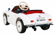 Elektromobilis BMW 507 Retro, White-Elektromobiliai vaikams, Mašinos-e-vaikas