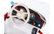 Autko BMW 507 Retro elektryczne dla dzieci Biały roadster