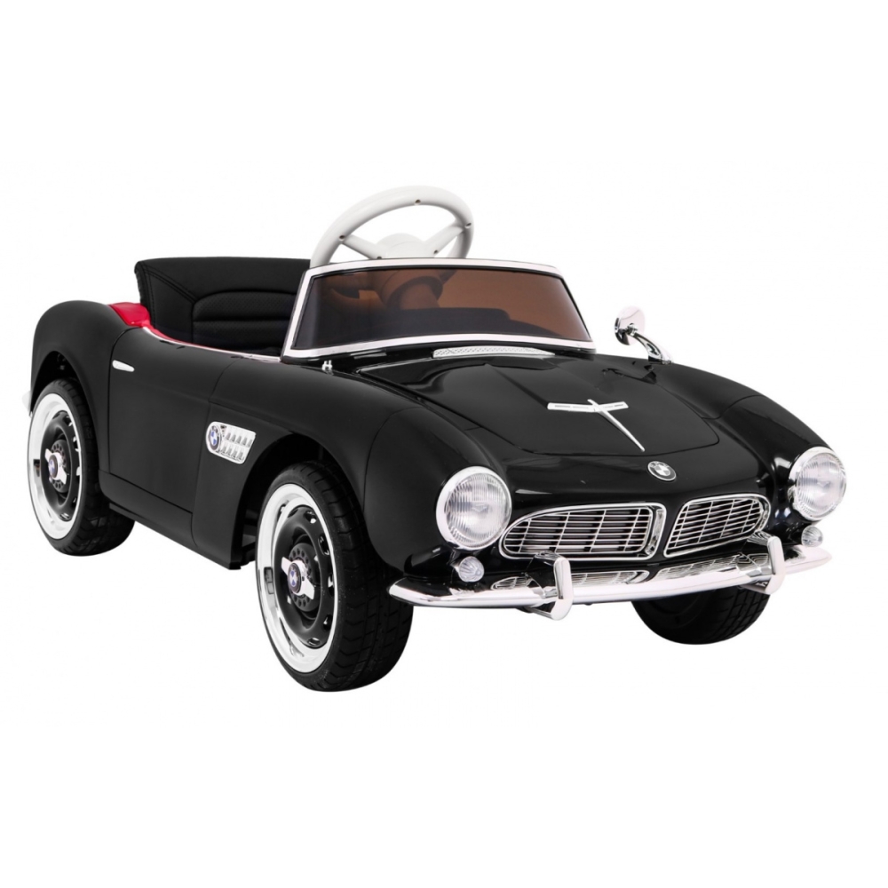 Elektromobilis BMW 507 Retro, Black-Elektromobiliai vaikams, Mašinos-e-vaikas