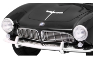 Autko BMW 507 Retro elektryczne dla dzieci Czarny Roadster