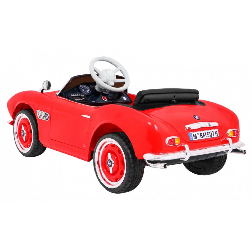 Elektromobilis BMW 507 Retro, Red-Elektromobiliai vaikams, Mašinos-e-vaikas