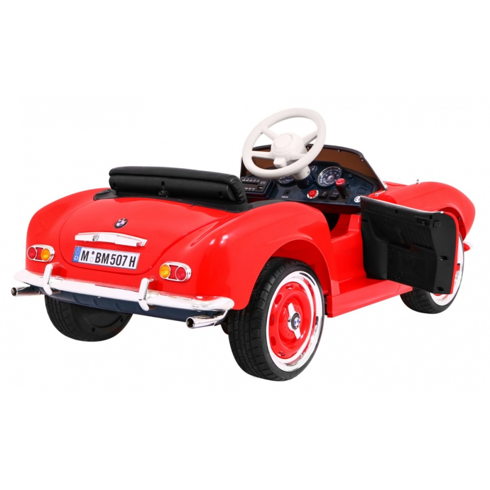 Elektromobilis BMW 507 Retro, Red-Elektromobiliai vaikams, Mašinos-e-vaikas