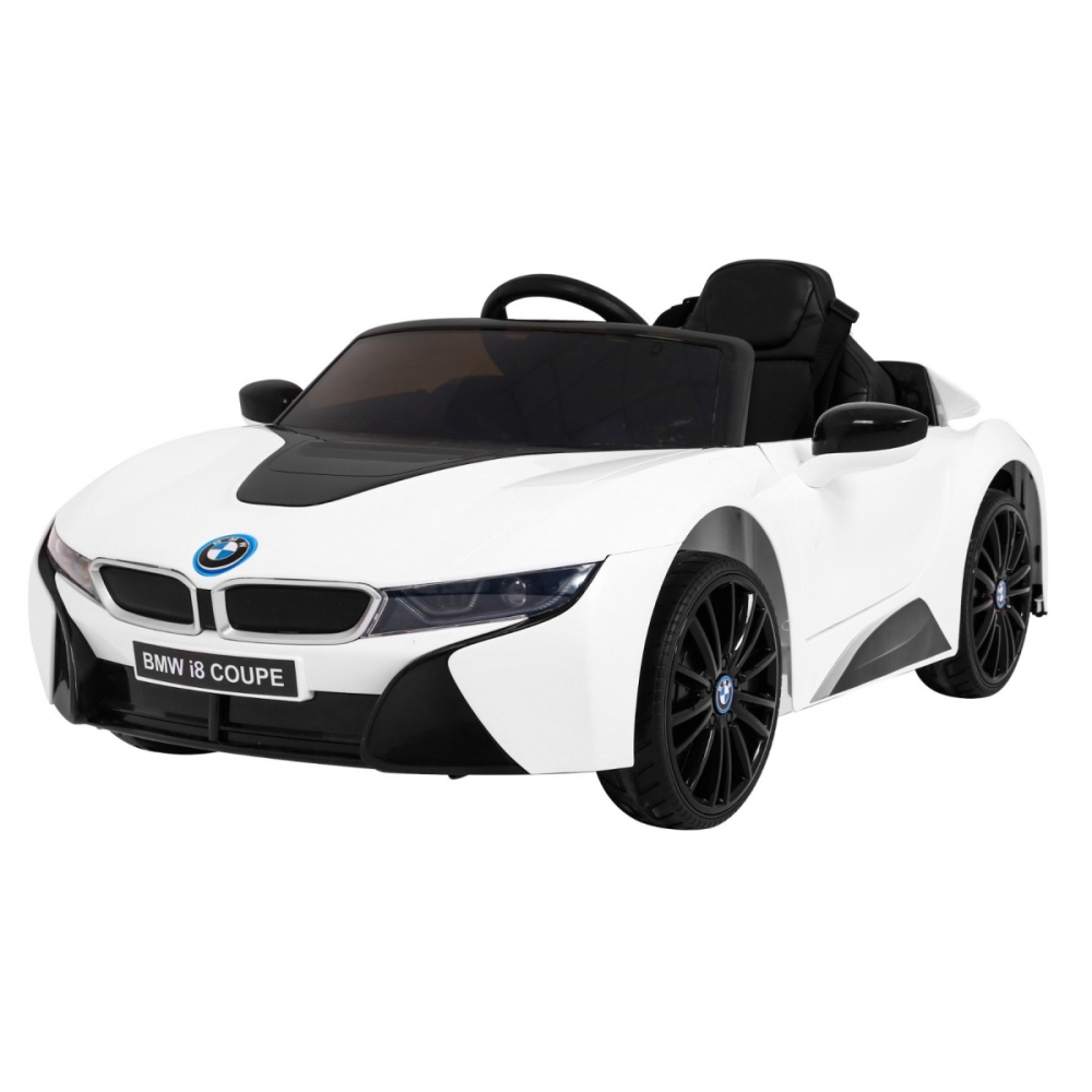 Elektromobilis BMW I8, White-Elektromobiliai vaikams, Mašinos-e-vaikas