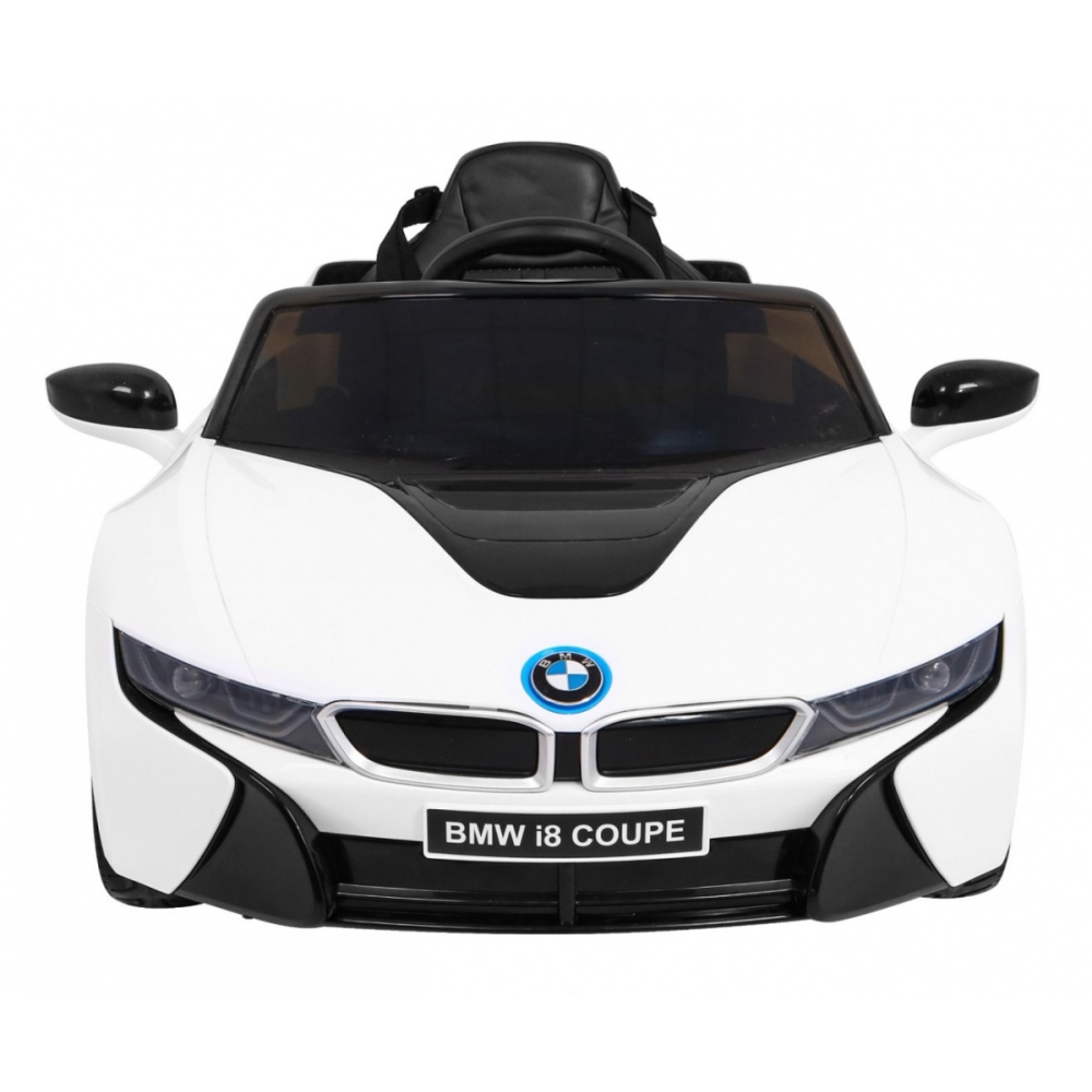 Elektromobilis BMW I8, White-Elektromobiliai vaikams, Mašinos-e-vaikas