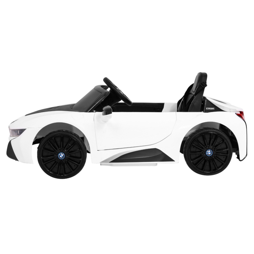 Elektromobilis BMW I8, White-Elektromobiliai vaikams, Mašinos-e-vaikas