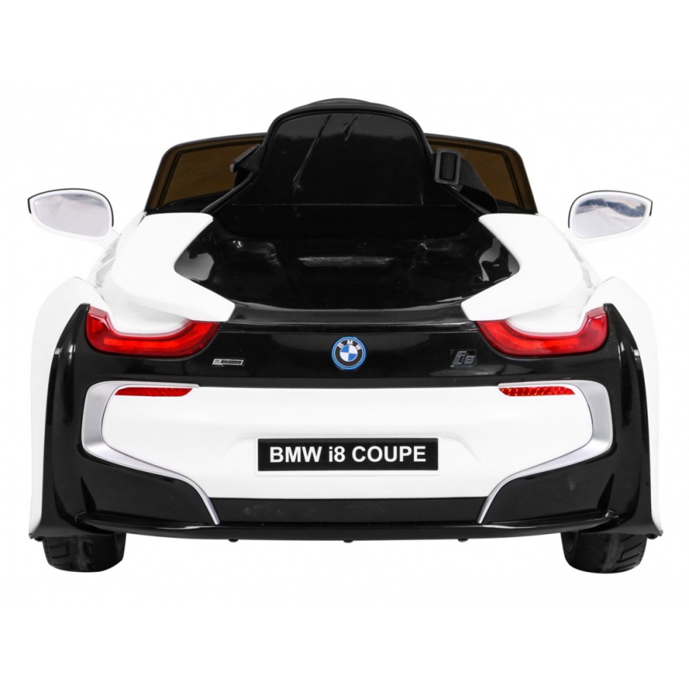 Elektromobilis BMW I8, White-Elektromobiliai vaikams, Mašinos-e-vaikas