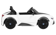 Elektromobilis BMW I8, White-Elektromobiliai vaikams, Mašinos-e-vaikas