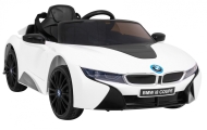 Elektromobilis BMW I8, White-Elektromobiliai vaikams, Mašinos-e-vaikas