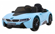 Elektromobilis BMW I8, mėlynas-Elektromobiliai vaikams, Mašinos-e-vaikas