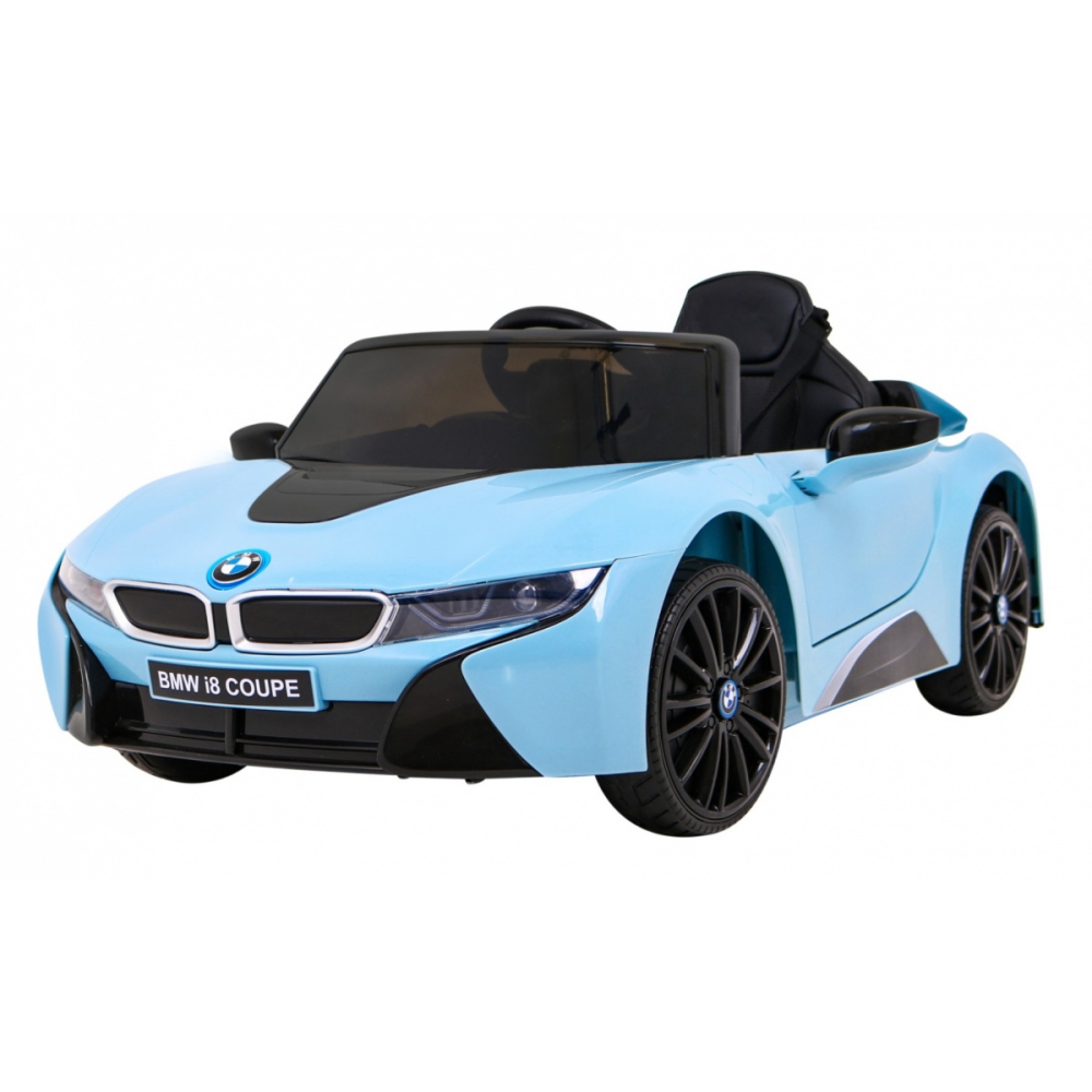 Elektromobilis BMW I8, mėlynas-Elektromobiliai vaikams, Mašinos-e-vaikas