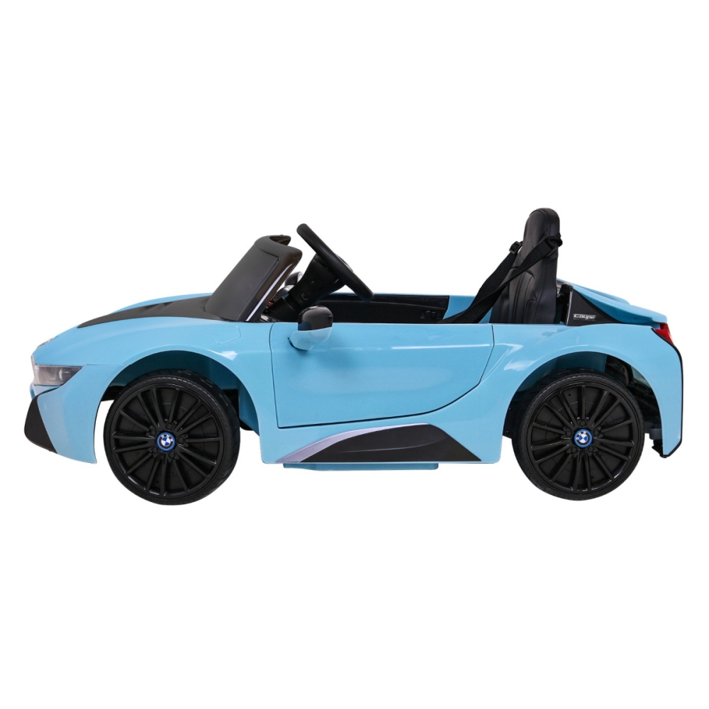 Elektromobilis BMW I8, mėlynas-Elektromobiliai vaikams, Mašinos-e-vaikas