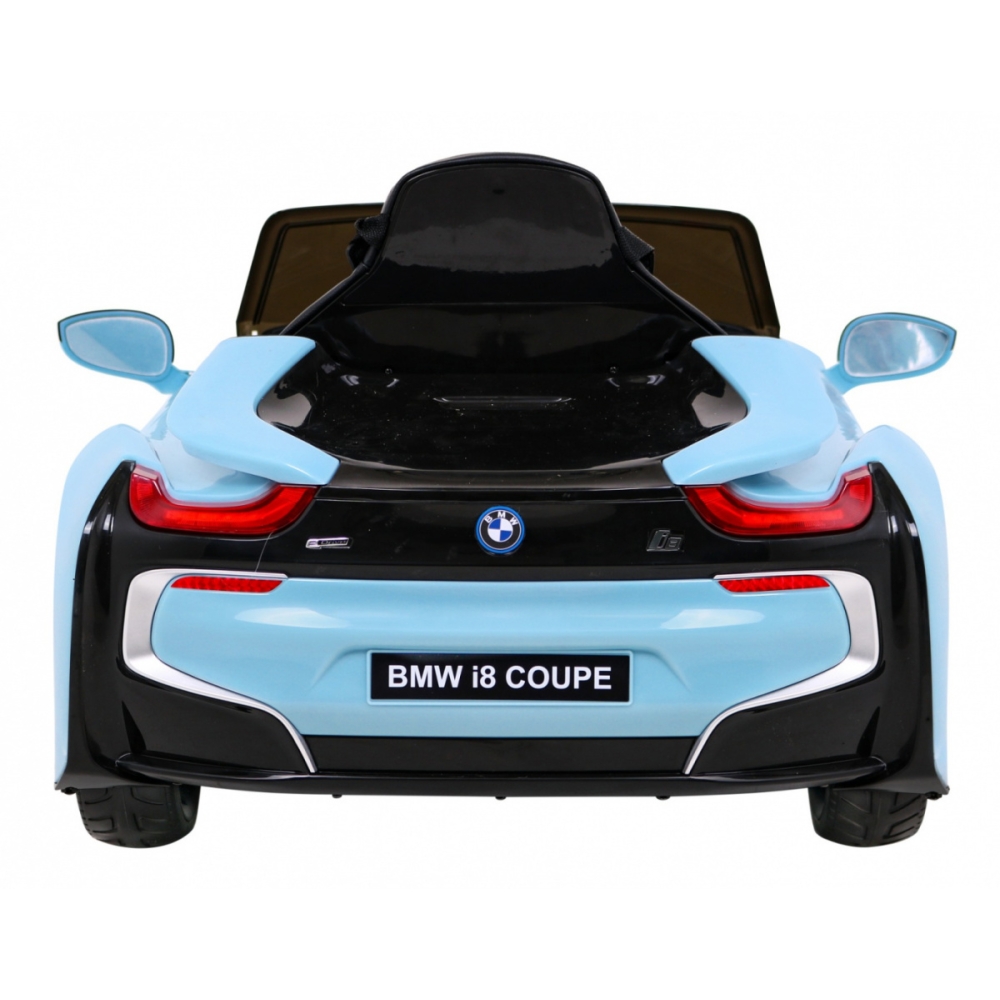 Elektromobilis BMW I8, mėlynas-Elektromobiliai vaikams, Mašinos-e-vaikas