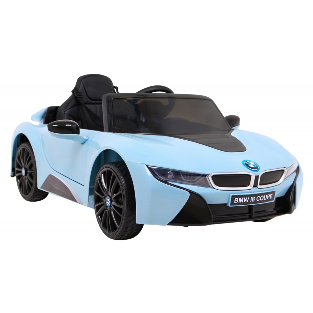 Elektromobilis BMW I8, mėlynas-Elektromobiliai vaikams, Mašinos-e-vaikas