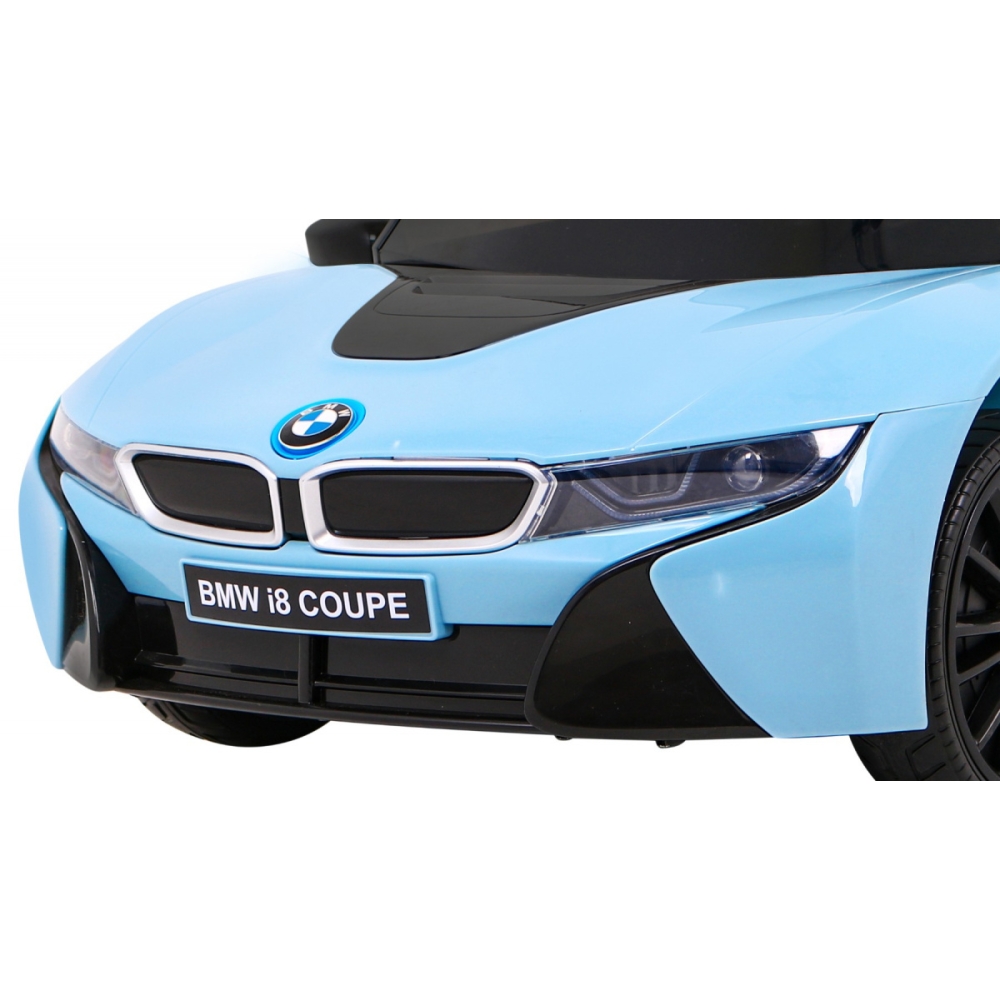 Elektromobilis BMW I8, mėlynas-Elektromobiliai vaikams, Mašinos-e-vaikas