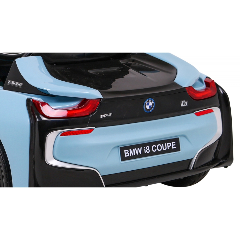 Elektromobilis BMW I8, mėlynas-Elektromobiliai vaikams, Mašinos-e-vaikas