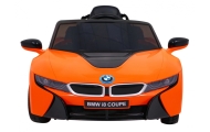 Elektromobilis BMW I8, Orange-Elektromobiliai vaikams, Mašinos-e-vaikas